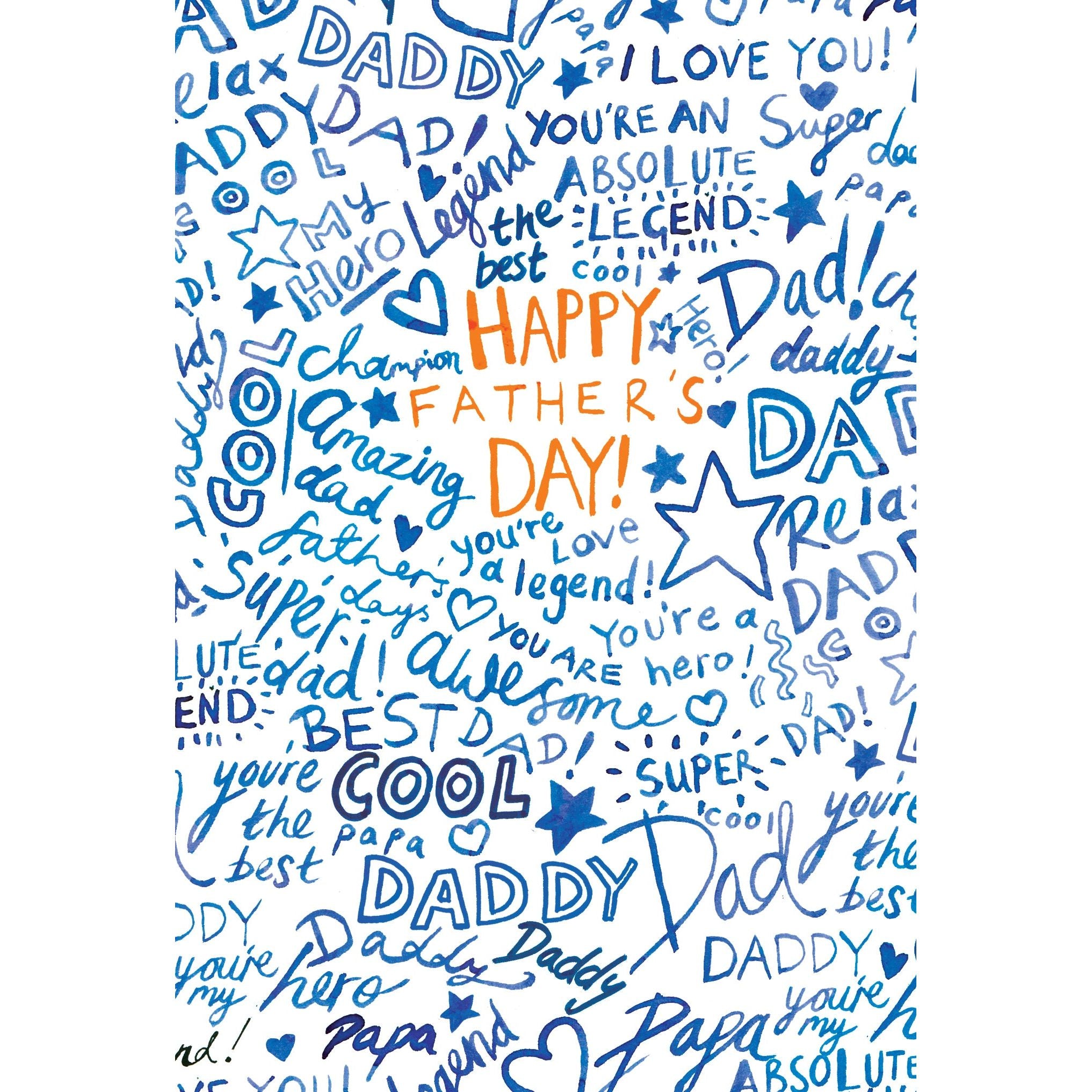 Dad Handwritten Father's Day Card